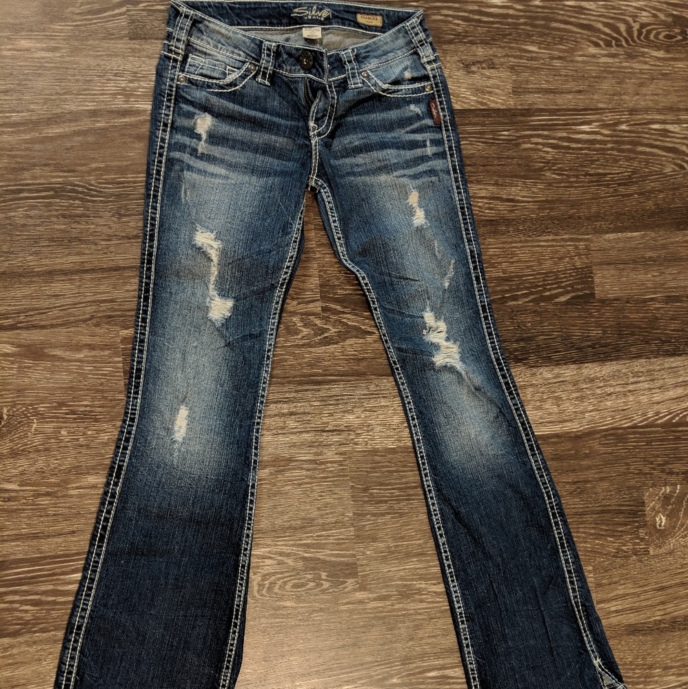 Silver Jeans Distressed